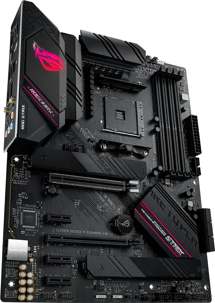 Материнська плата ASUS ROG STRIX B550-F GAMING WIFI II (ROG STRIX B550-F GAMING WIFI II) (Socket AM4, AMD B550, ATX) - фото 6