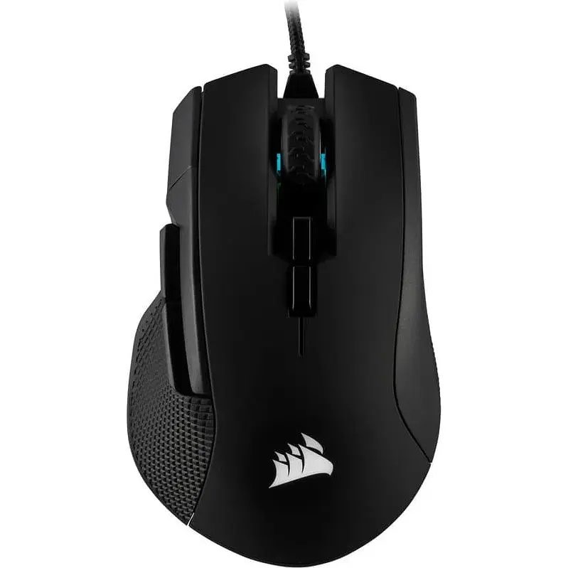 Миша з ілюмінацією Corsair Ironclaw RGB чорна (CH-9307011-EU) - фото 2