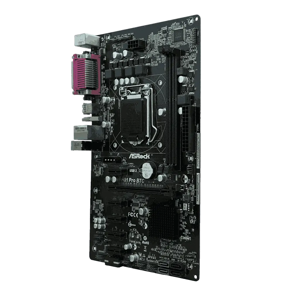Материнська плата ASRock H81 Pro BTC rev 2.0 LGA 1150 (H81 Pro BTC rev.2.0) Б/В - фото 2