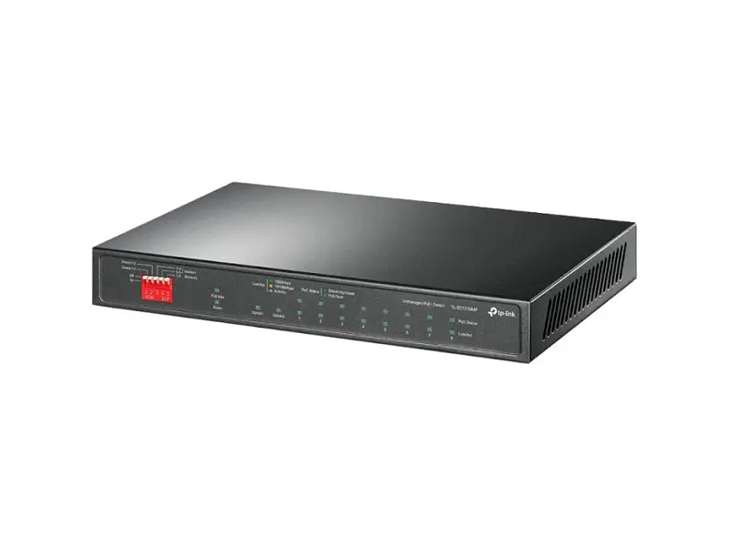 Коммутатор TP-LINK TL-SG1210MP, неуправляемый - фото 2