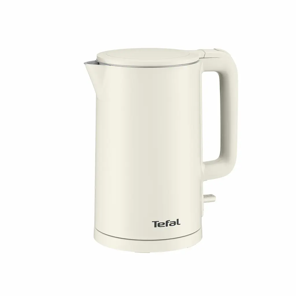 Tefal Електрочайник Thermo Protect, 1.5л, пластик, нержавіюча сталь, світло-бежевий - фото 2