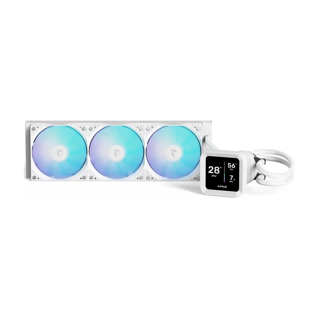 Система рідинного охолодження APNX LC1-D 360 WH (APLA-SV36117.21) - фото 4