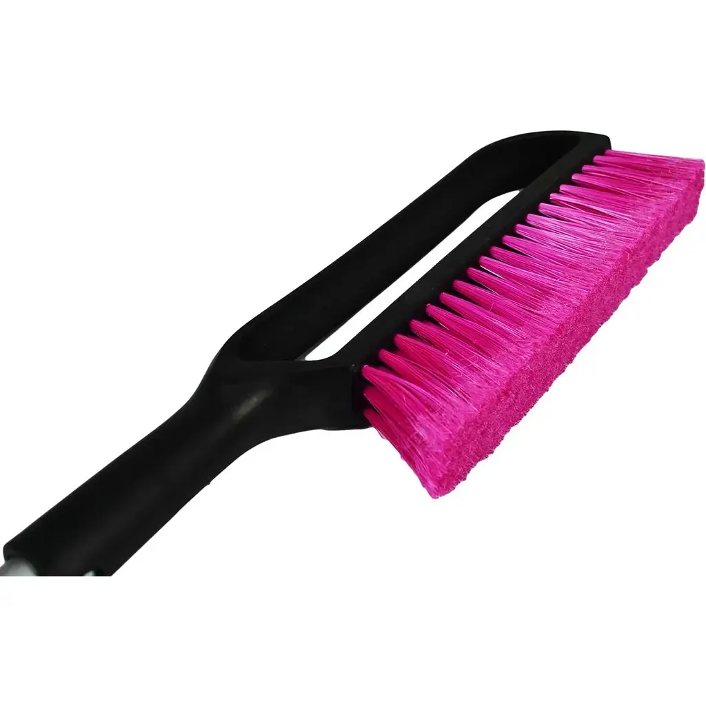 Щітка зі скребком телескопічна Bottari Extension-100 77.5-100 см Pink - фото 2