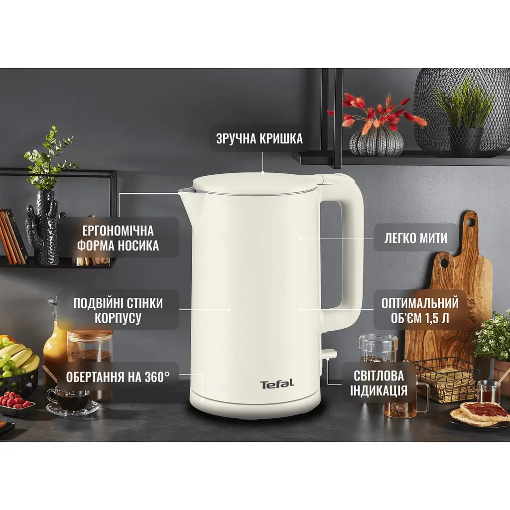 Електрочайник Tefal KO 140AE0 (00000055197) - фото 15