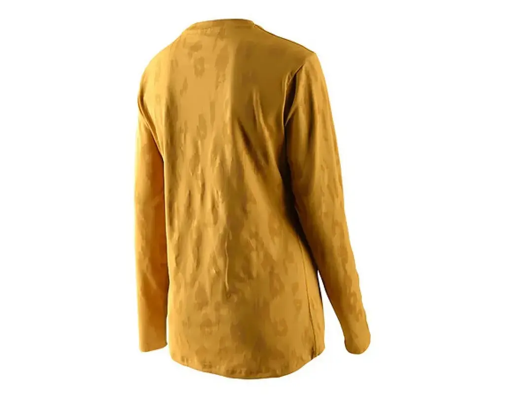 Велоджерси Troy Lee Designs Wmns Lilium LS Jersey JacqGuard Honeybee Yellow S (1106-358419012) - фото 2
