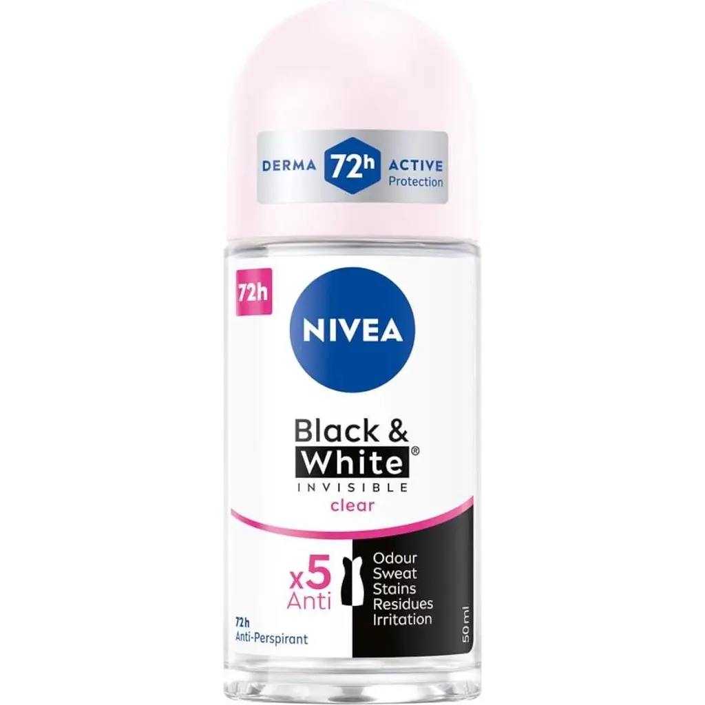 Дезодорант-антиперспірант NIVEA Clear Невидимий захист кульковий 50 мл