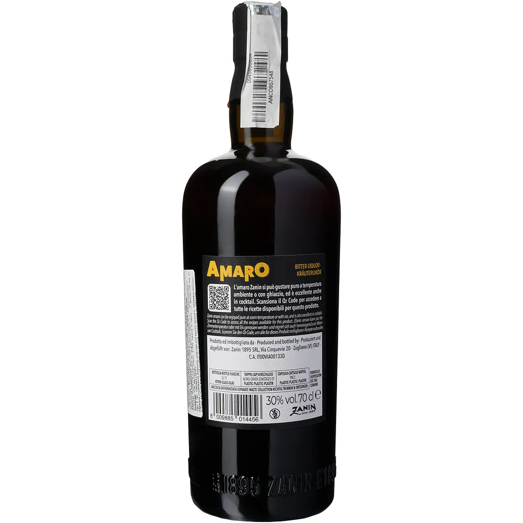 Лікер Zanin Amaro 30% 0.7 л - фото 4