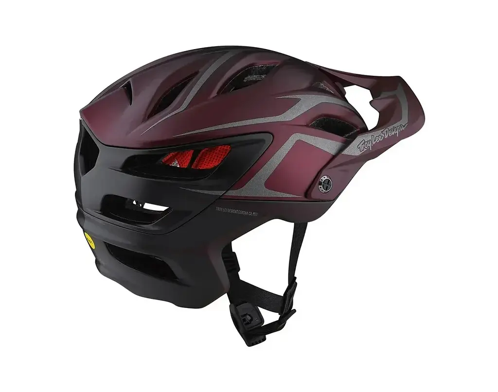 Велошлем Troy Lee Designs A3 Mips Helmet Jade Burgundy XL/XXL (1106-150604015) - фото 2