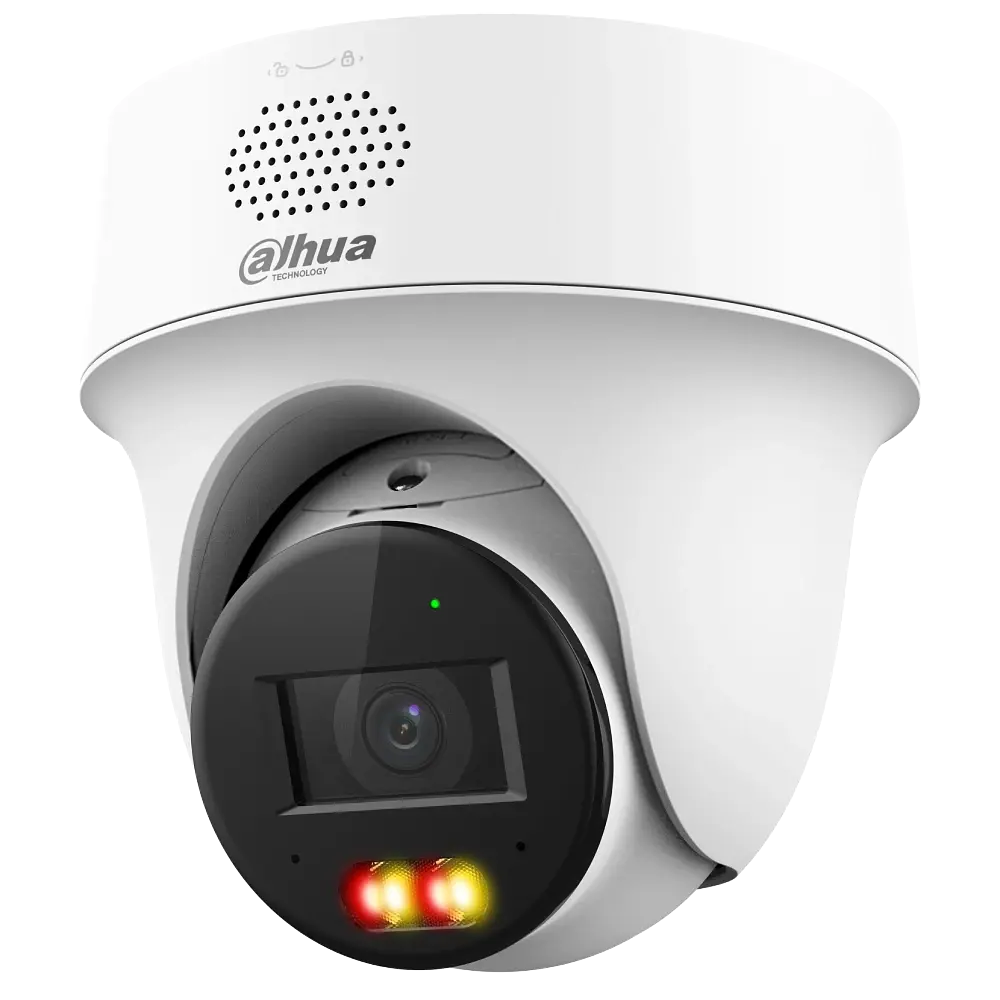 4Mп IP Smart Dual Light поворотна відеокамера Dahua з мікрофоном та SD карткою DH-IPC-PT1439H-PV (2.8мм)