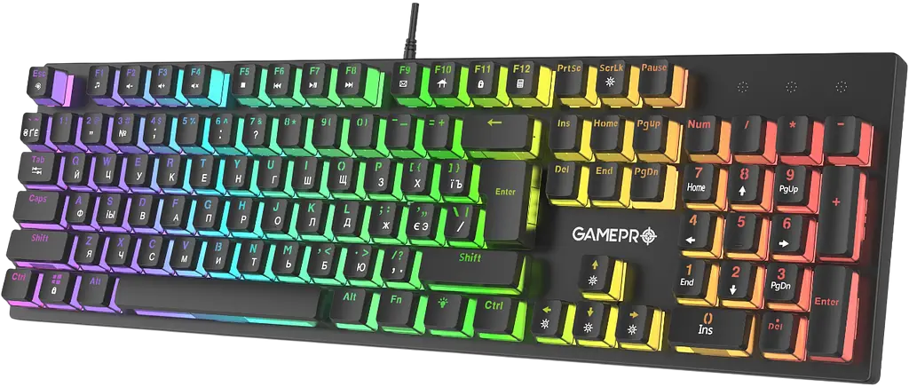 Клавиатура GamePro MK85R RGB Black - фото 3