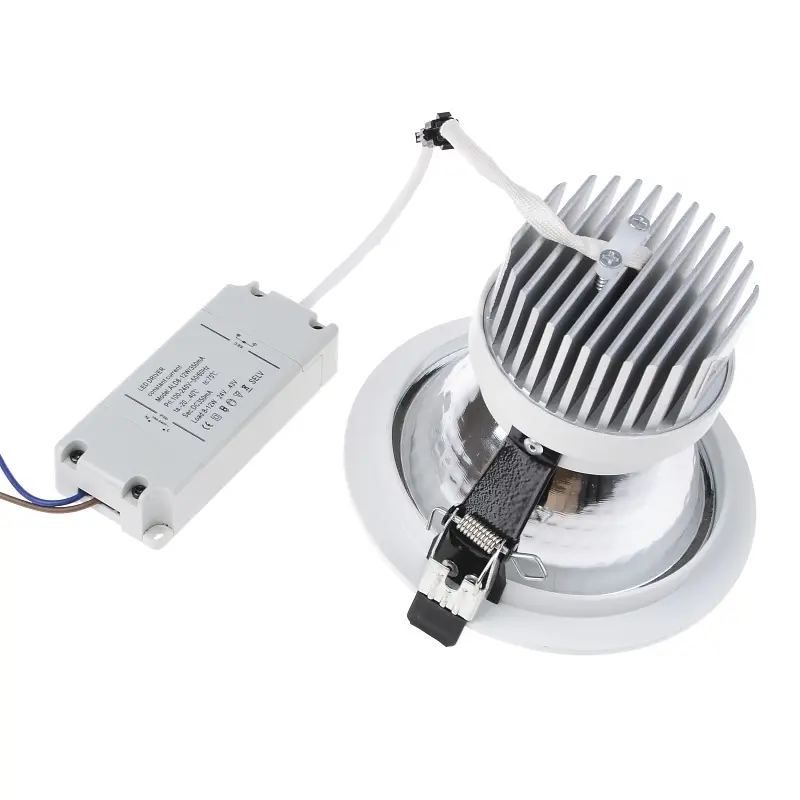 Світильник стельовий Brille LED врізний LED-25/10W WW WH L59-003 - фото 2