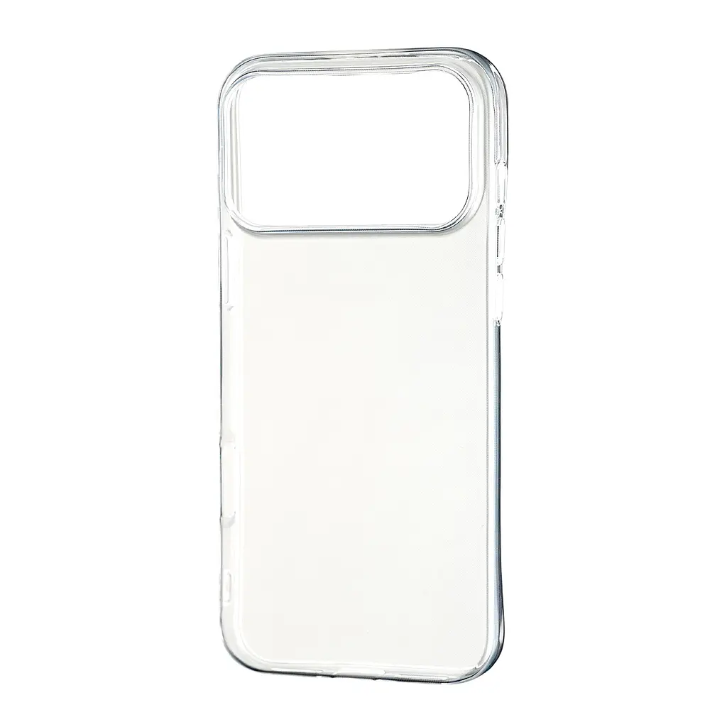 Чохол Silicone Case WS iPhone 17 Pro Max Прозорий