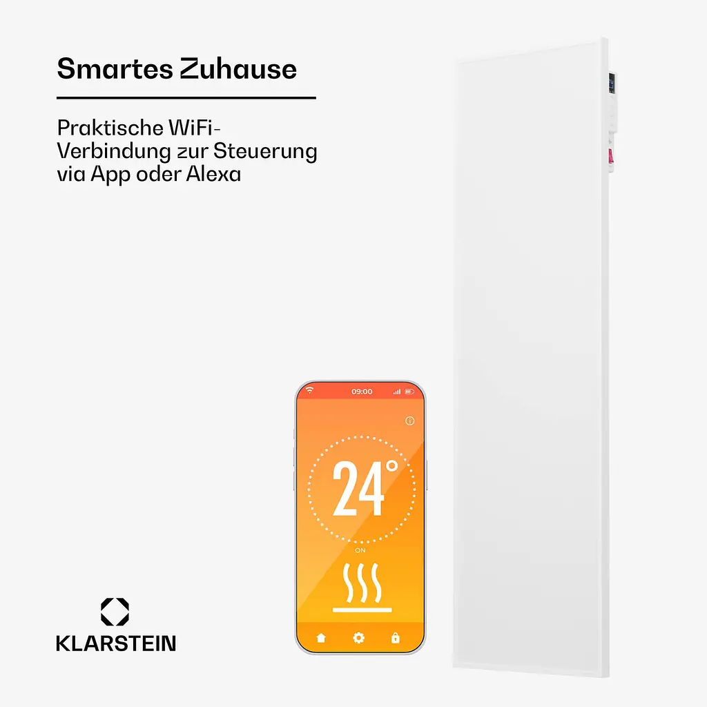 Інфрачервоний обігрівач Klarstein Wonderwall Air Smart 320 (10045440) - фото 2