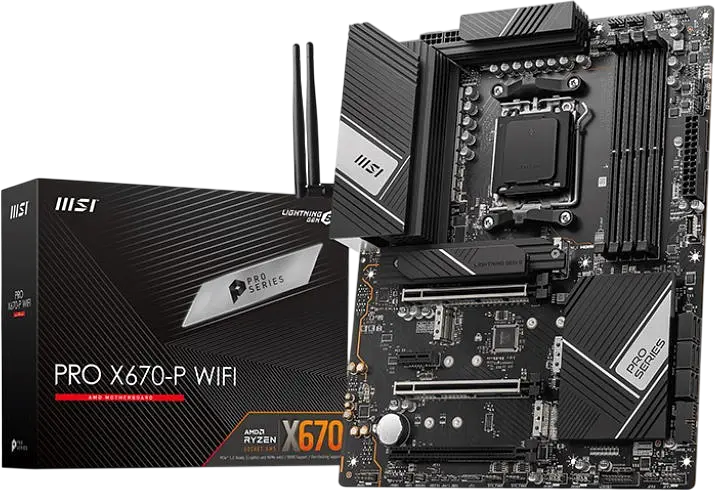 Материнська плата MSI X670-P Pro Wi-Fi Socket AM5 (PRO X670-P WIFI) Б/В - фото 3