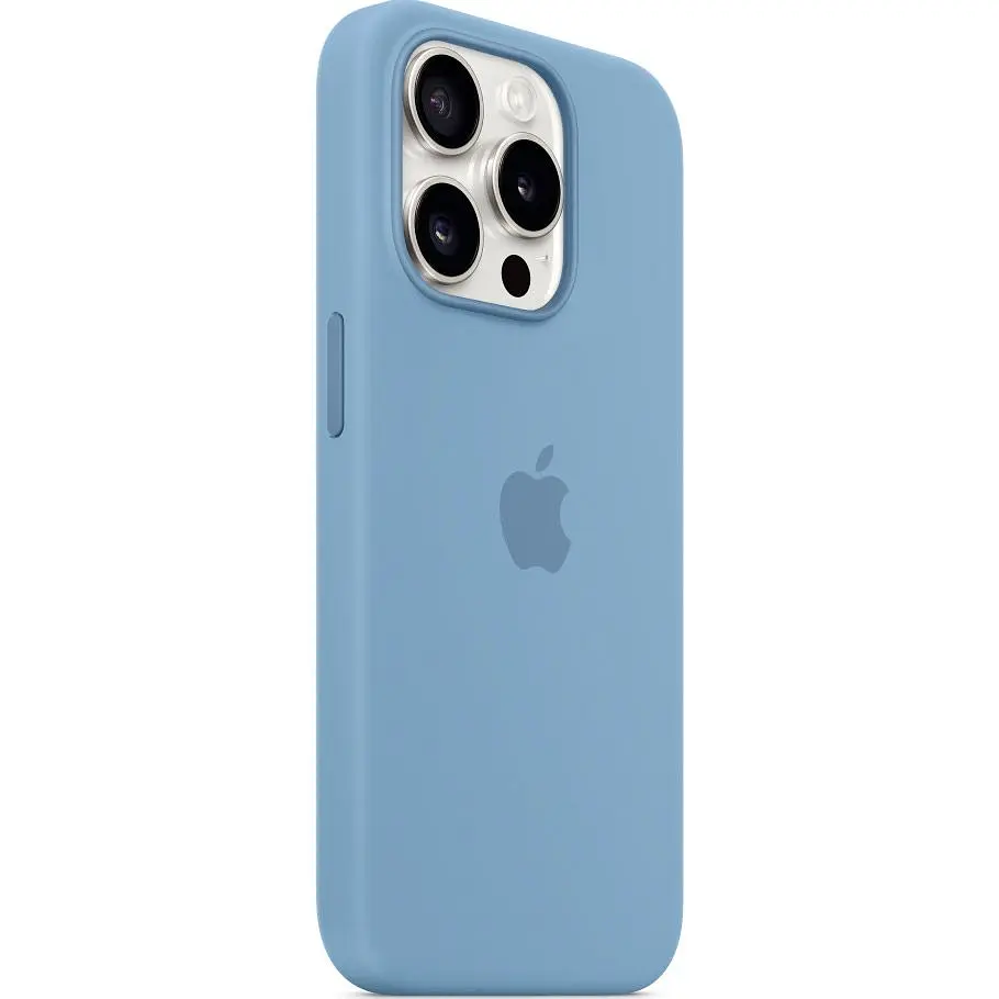 Чохол Apple Silicone Case with MagSafe для iPhone 15 Pro Winter Blue (MT1L3ZM/A) [92949] - фото 2