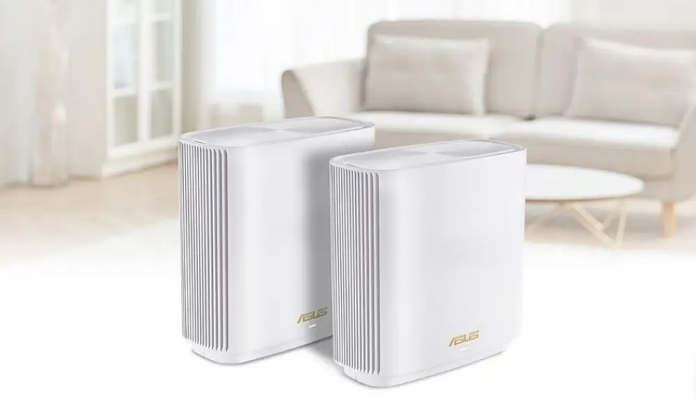 ASUS Маршрутизатор ZenWiFi XT9 2PK AX7800 3xGE LAN 1x2.5GE WAN 1xUSB 3.2 MU-MIMO OFDMA MESH white - фото 2