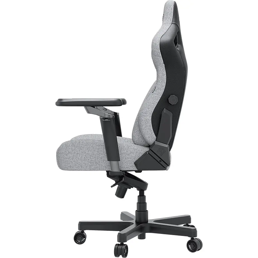 Кресло игровое Anda Seat Kaiser 4 V2 Size XL Gray Fabric (AD12YDDC-XLL-20-G-CF-03) - фото 4