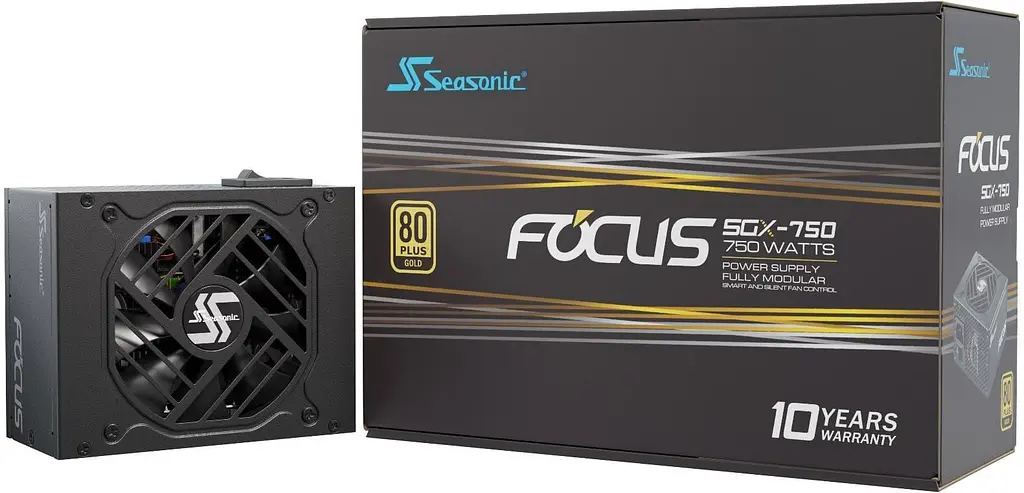 Блок живлення Seasonic Focus SGX 750W SFX 80+ Gold (FOCUS-SGX-750) - фото 6