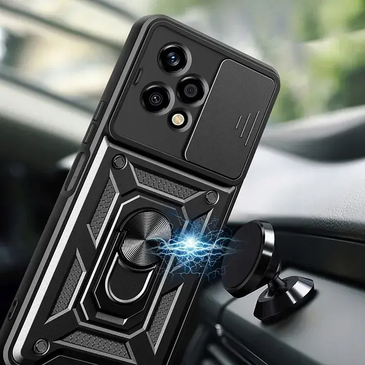Панель BeCover Military для Honor 200 Lite Black (713044) - фото 5