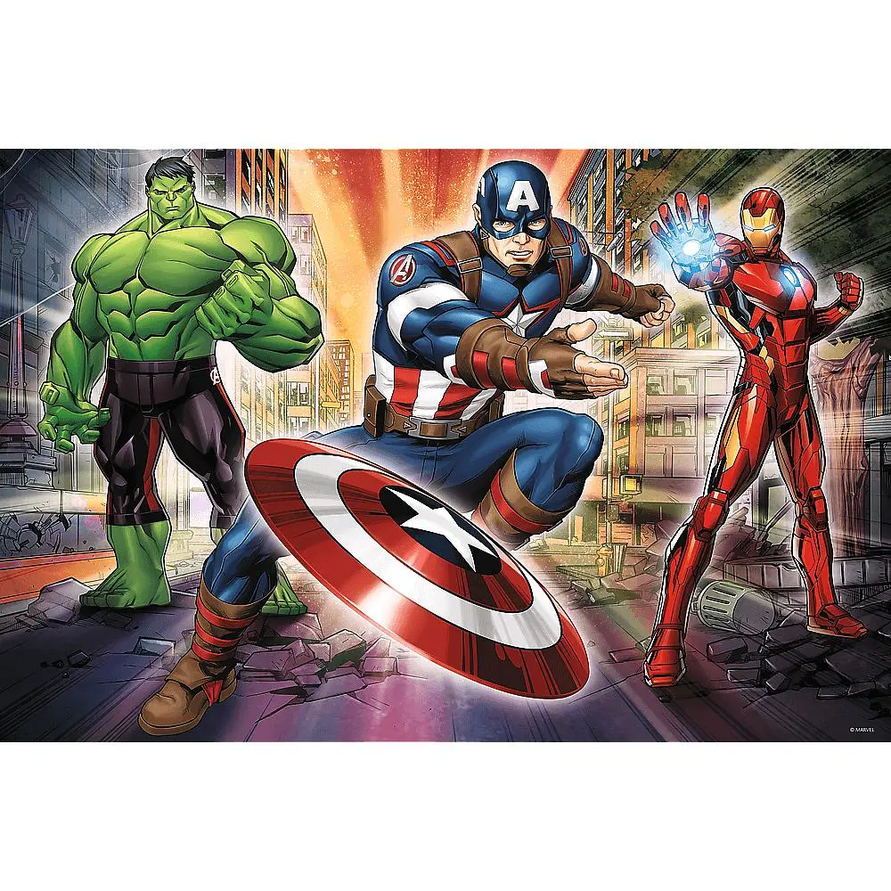 Пазли Trefl У світі месників Marvel Maxi 24 елементів - фото 2