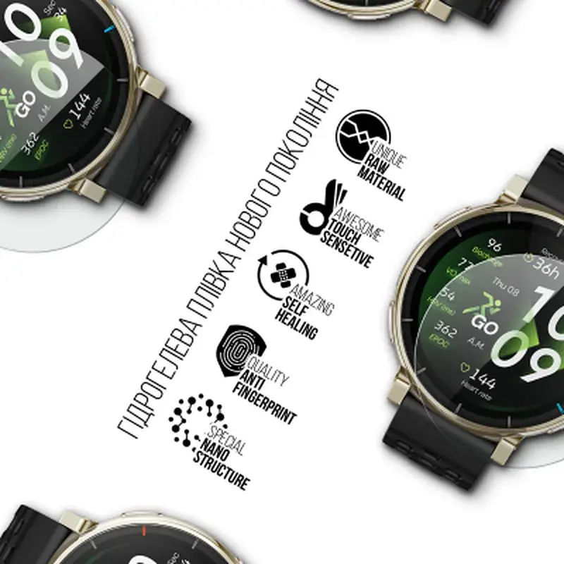 Плівка захисна Armorstandart hydrogel Amazfit Active 3 Premium 6 pcs (ARM91530) - фото 2