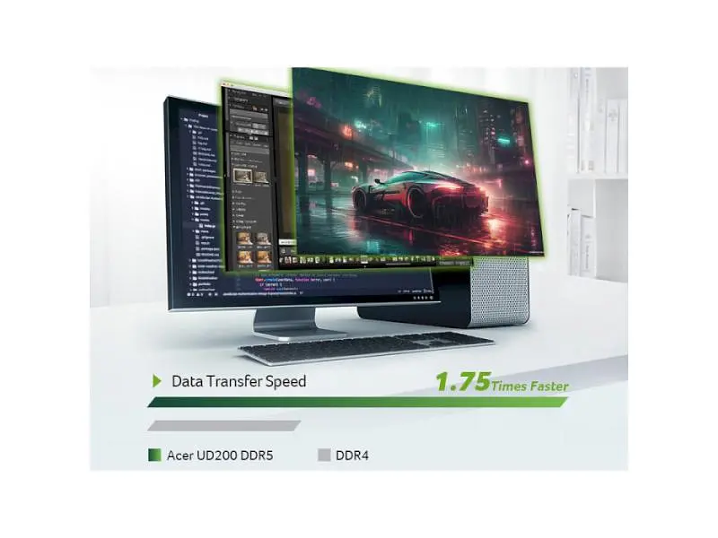 Пам'ять для настільних комп'ютерів Acer 32 GB DDR5 5600 MHz UD200 (BL.9BWWA.427) - фото 8