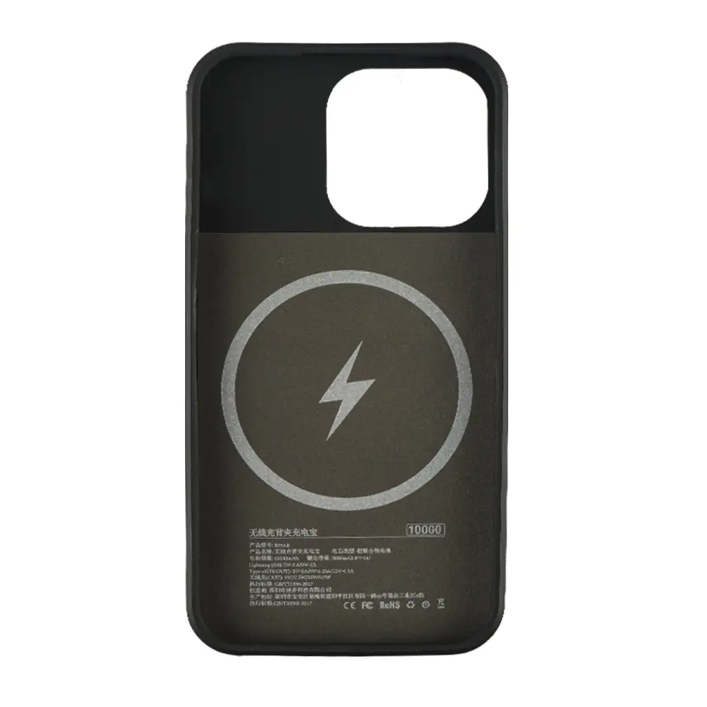 Чехол-аккумулятор XON PowerCase Wireless для iPhone 13 Pro 8000 mAh Черный (PCBW1113380B 1165) - фото 9