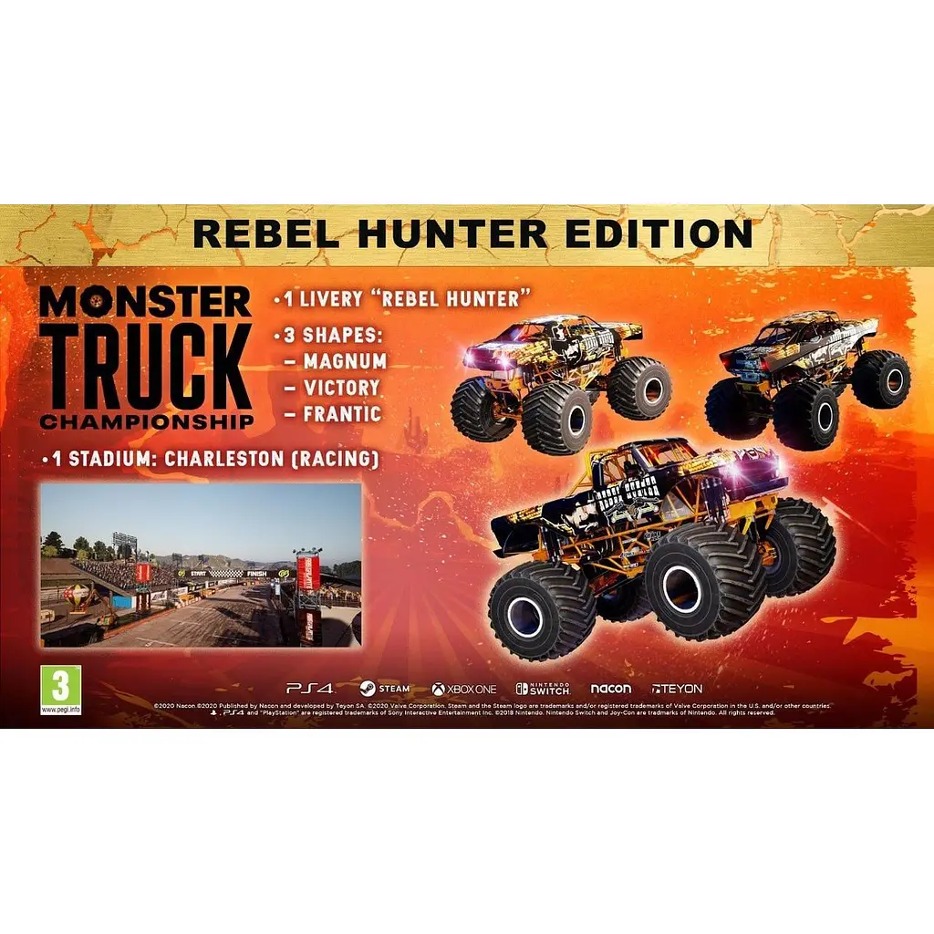 Ключ активации Microsoft Monster Truck Championship Rebel Hunter Edition для Xbox One/Series - фото 3