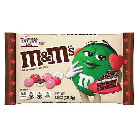 Драже M&M's Black Forest Cake Valentine's Day 226.8g - фото 2