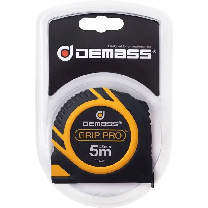 Рулетка вимірювальна Demass Grip Pro 5 м (RR 5025) - фото 5