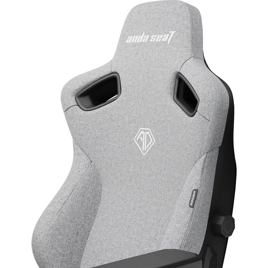 Геймерське крісло Anda Seat Kaiser 3 XL Fabric Gray (AD12YDC-XL-01-G-PVF) [121285] - фото 4