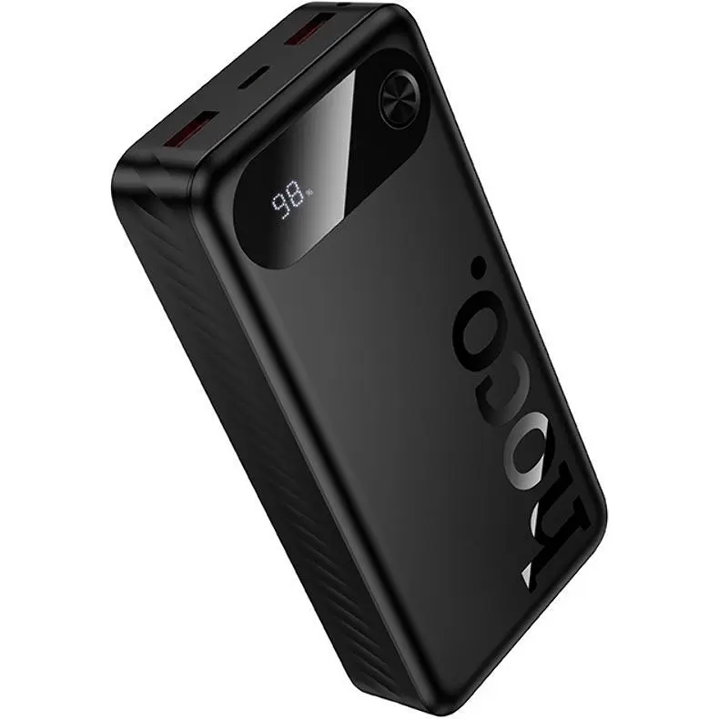Зовнішній акумулятор Hoco J154A Victorious 20000mAh 22.5W Black [150866] - фото 4
