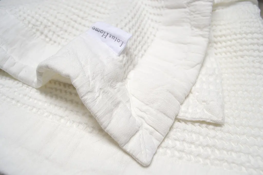 Покривало Lotus Home — Rius off white молочний 180*240 - фото 5