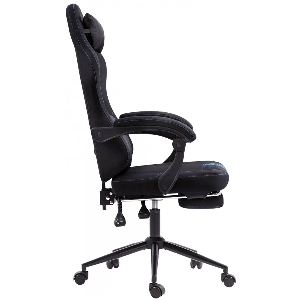 Крісло ігрове GT Racer X-2331 Black/Blue (X-2331 Fabric Black/Blue) - фото 4