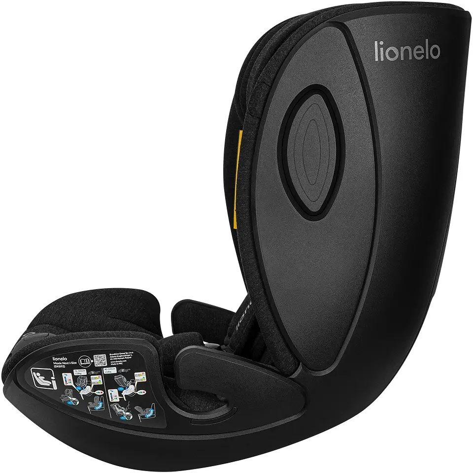 Автокресло Lionelo Moxie Next i-Size Black Carbon (LO-MOXIE NEXT I-SIZE BLACK CARBON) - фото 7
