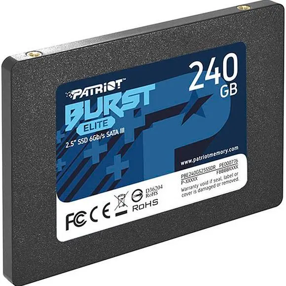 SSD накопичувач Patriot Burst Elite 240GB (PBE240GS25SSDR) [119379] - фото 2