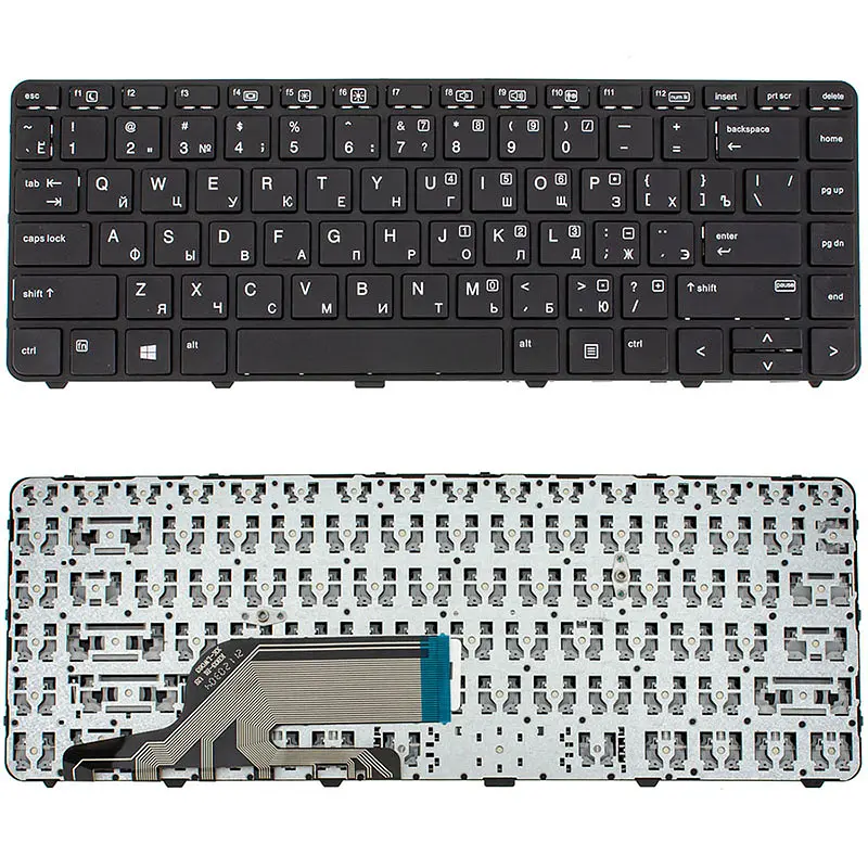 Клавіатура для ноутбука HP (ProBook: 430 G3, 440 G3) rus, black - фото 2