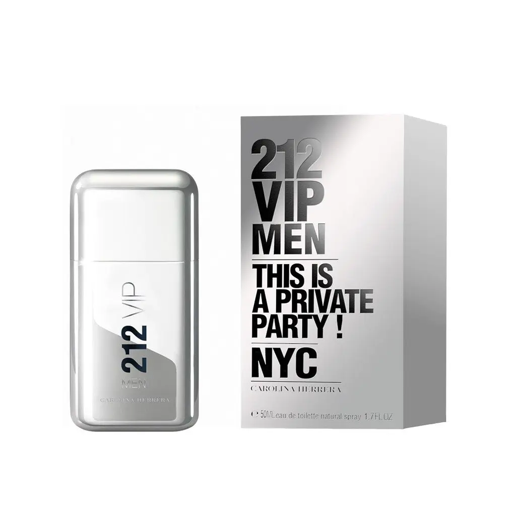Туалетна вода Carolina Herrera 212 VIP Men 50 мл - фото 2