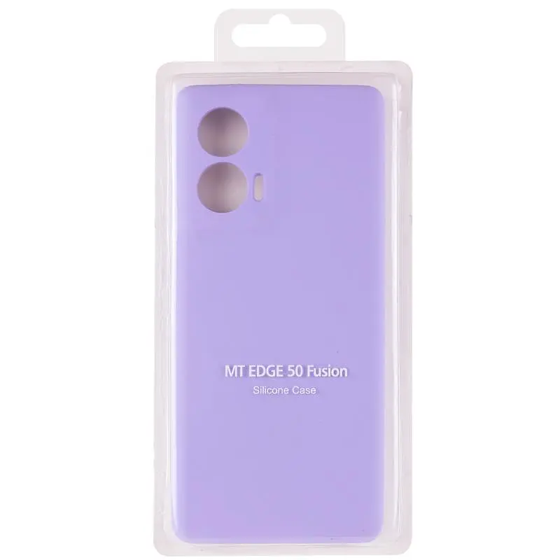 Чехол Silicone Cover Lakshmi Full Camera (AA) для Motorola Edge 50 Сиреневый / Dasheen - фото 2