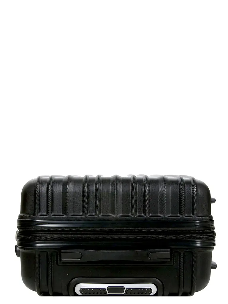 Валіза полікарбонат середній (M) Airtex 623 70л 66x42x26см Чорний (Black) - фото 7