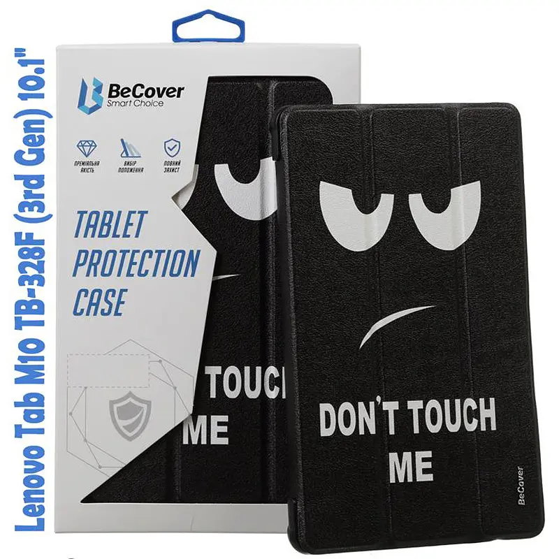 Чохол-книжка BeCover Smart для Lenovo Tab M10 TB-328F (3rd Gen) 10.1" Don`t Touch (708292) - фото 4