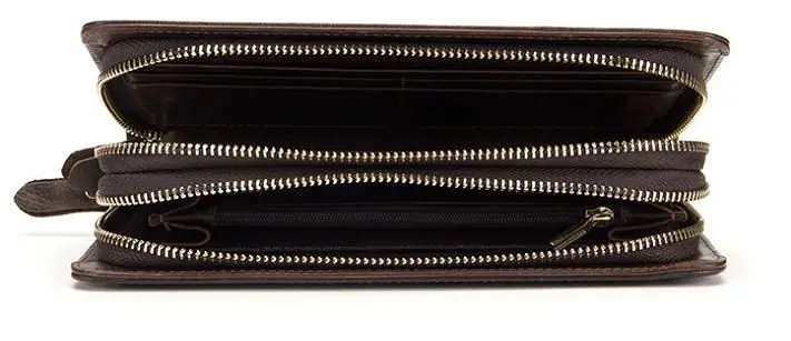 Чоловічий шкіряний клатч Vintage 21,5х12х4 см sum0012838 - фото 6