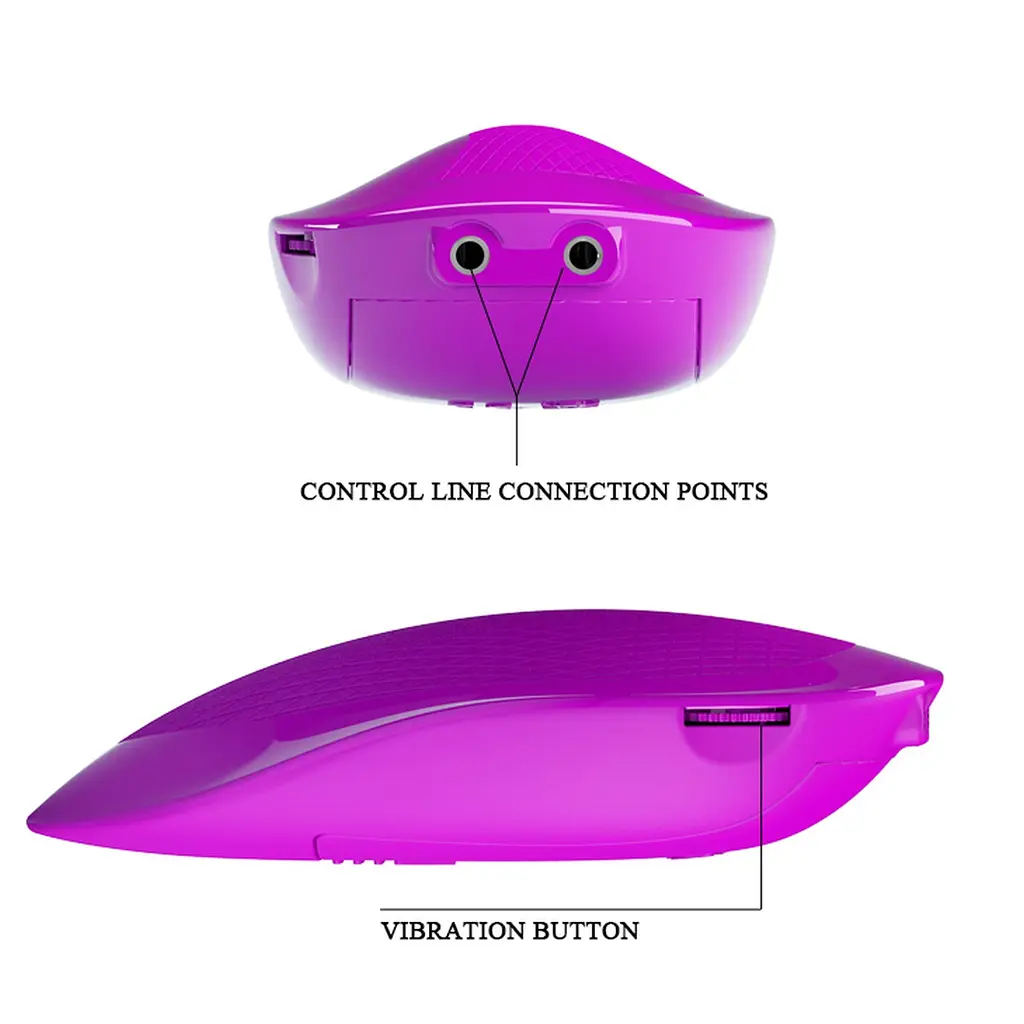 Виброяйцо Pretty Love Destrable Flirt Naughty egg 9.5 см фиолетовый - фото 3