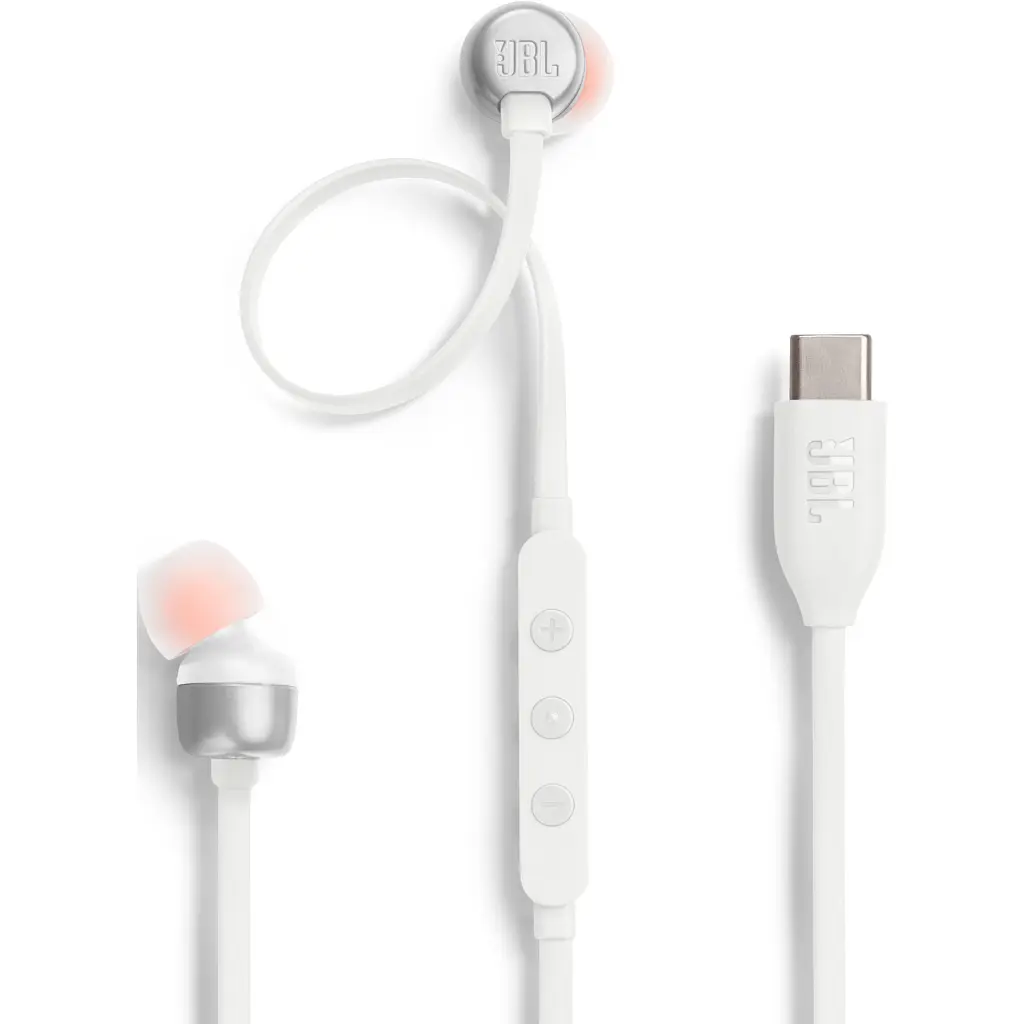 Навушники JBL Tune 310C USB-C White (JBLT310CWHT) - фото 3