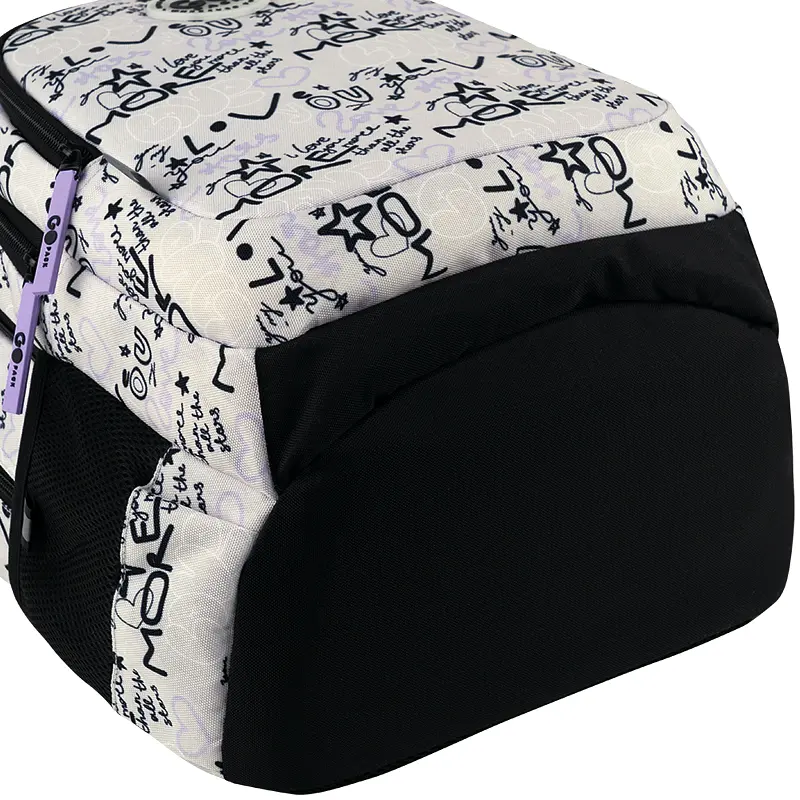Рюкзак GoPack Teens 162M-1 Чорно-молочний (GO26-162M-1) - фото 8