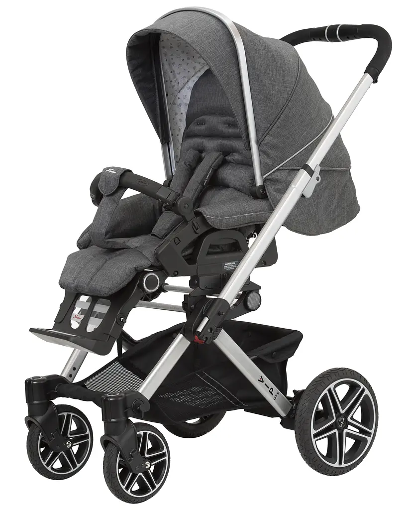 Універсальна коляска 2 в 1 Hartan VIP GTS Grey Hearts (2326141400-1) - фото 3