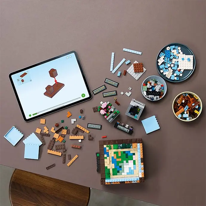 Уценка. Конструктор LEGO Minecraft Верстак 1195 деталей (21265) - фото 5