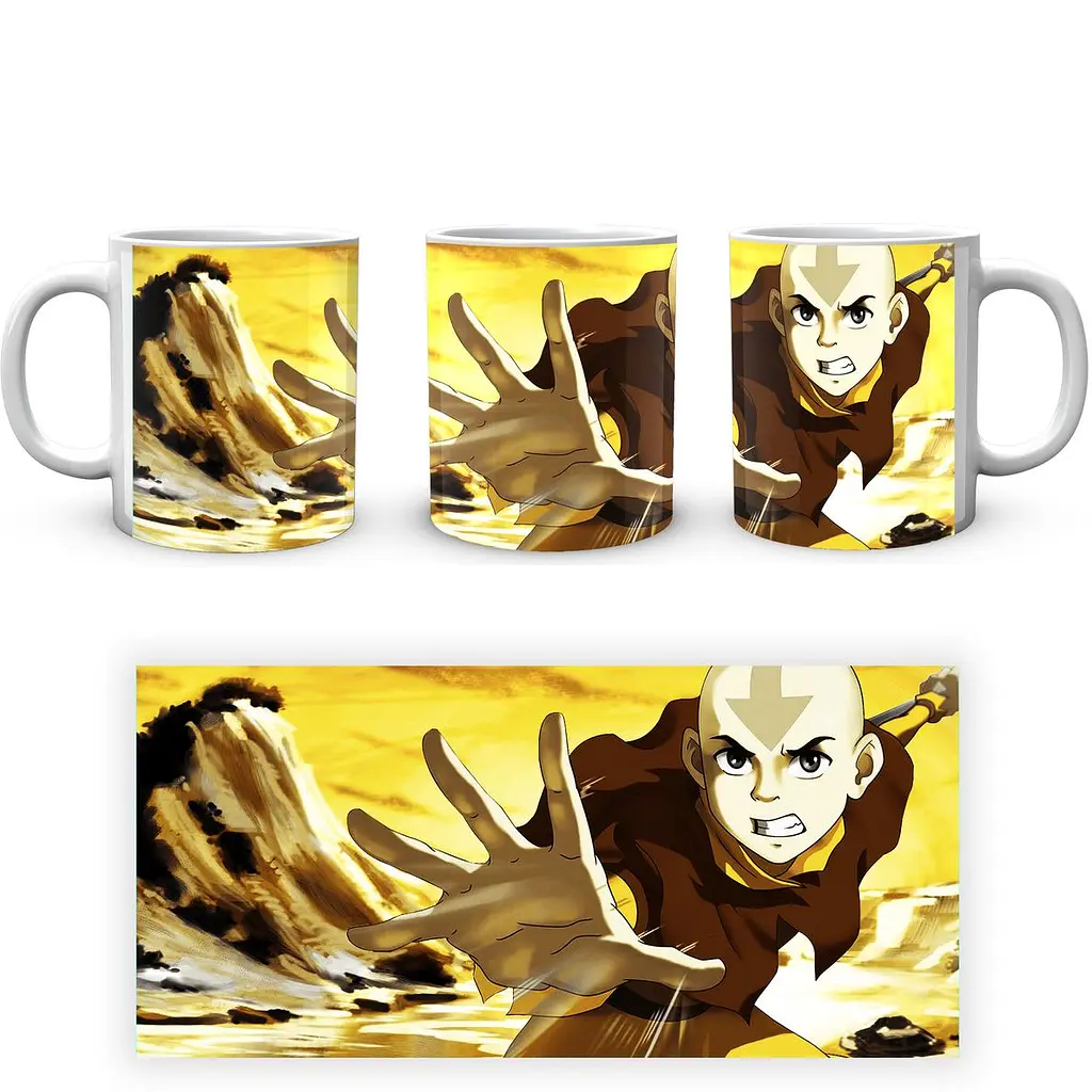 Кружка GeekLand Avatar: The Last Airbender Aang AV 02.008 330 мл белая - фото 4