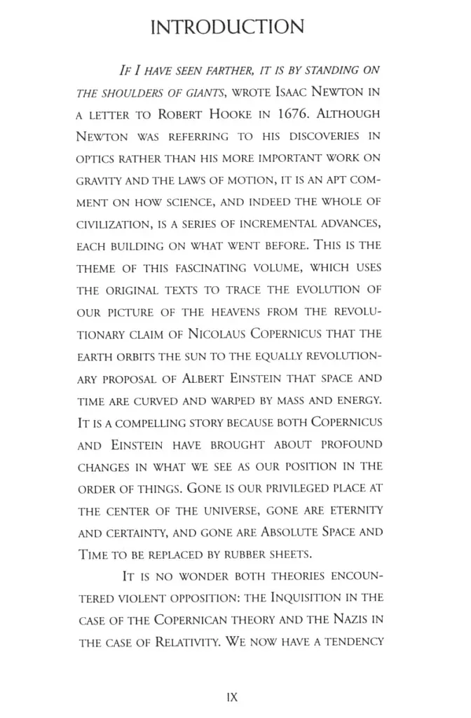 On the Shoulders of Giants. The Great Works of Physics and Astronomy - фото 4