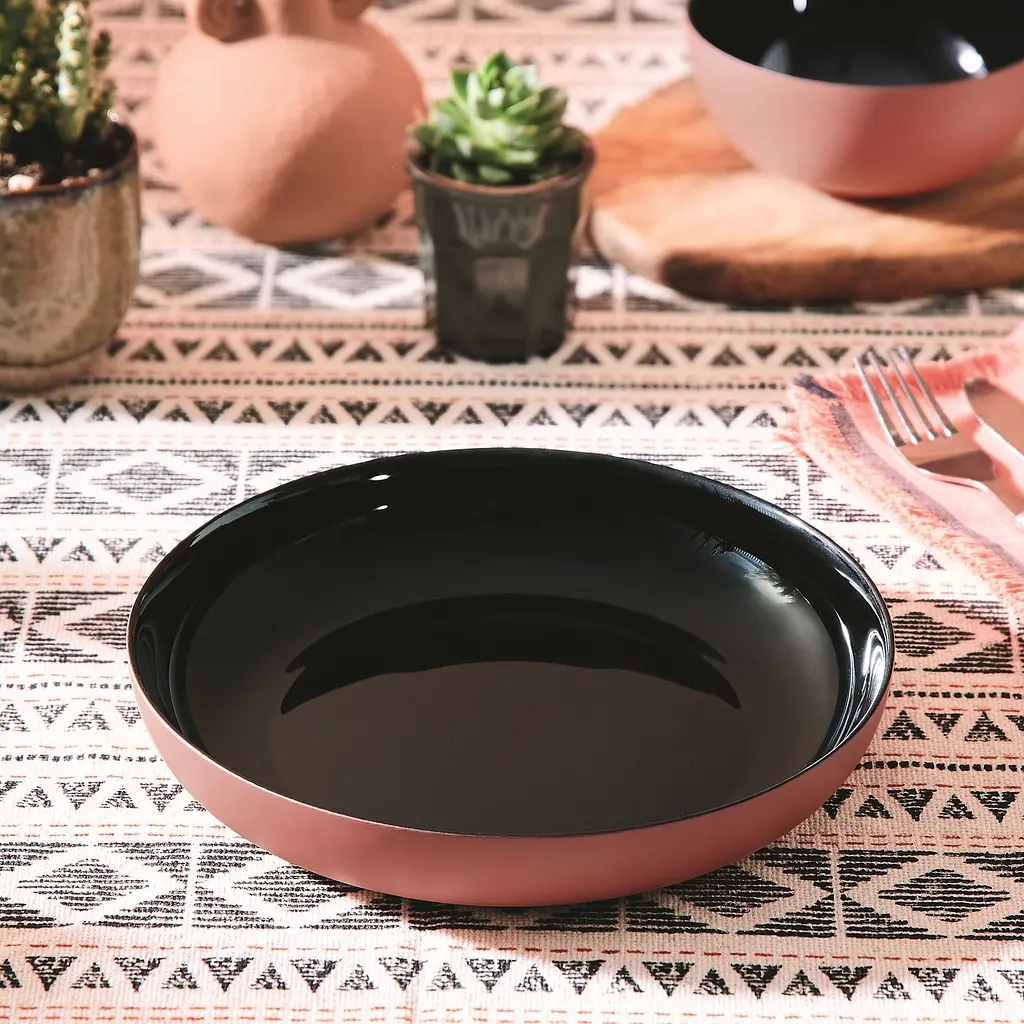 Блюдо сервировочная Luminarc Vicky 21 см Black Terracotta (Q8580) - фото 9